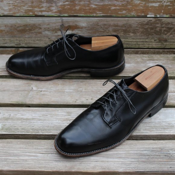 Vintage the McHale Shoe Black Leather Plain Toe Derby, 12 D, Made in Canada - Picture 12 of 12